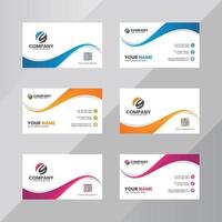 Business Card Template Collection vector