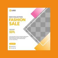 Fashion Social Media Template Collection vector