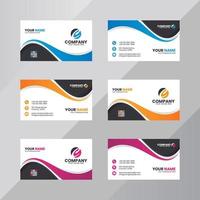 Business Card Template vector