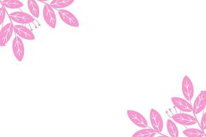 background with floral seamless pattern vector