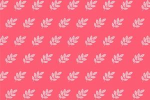 background with floral seamless pattern vector