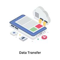 conceptos de transferencia de datos vector