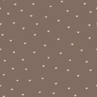 Small hearts on dark background seamless pattern. Cute little hearts in seamless pattern. vector