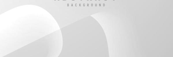 banner Abstract geometric white and gray color background vector illustration.