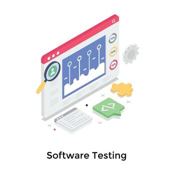 Software Testing Concepts vector