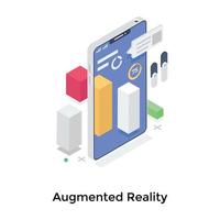 Augmented Reality Concepts vector