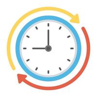 Time Process Concepts vector