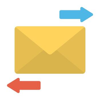 Mail Service Concepts vector