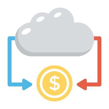 Finance Database Concepts vector