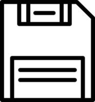 Floppy disk Icon vector