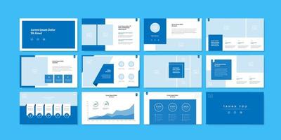 Minimal slides presentation background template. business presentation template. vector