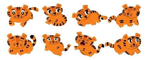 Set of animal with various activity for graphic design vector