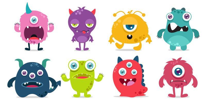 Monster Vector Art, Icons, and Graphics for Free Download