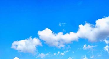blue sky with cloud background. Overcast texture. Selective focus. Copy space. Mock up photo