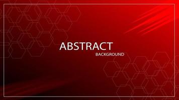 vector illustration abstract red background