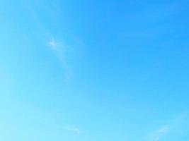 blue sky with cloud background. Overcast texture. Selective focus. Copy space. Mock up photo