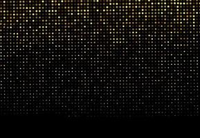 Gold halftone background vector. vector