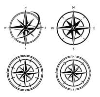 Compass Logo design template vector
