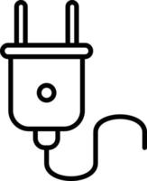 Power Plug Icon Style vector