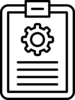 Work List Icon Style vector