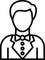 Groom Icon Style vector