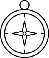 Compass Icon Style vector