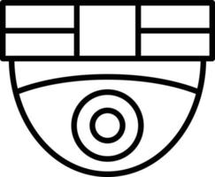 Security Camera Icon Style vector