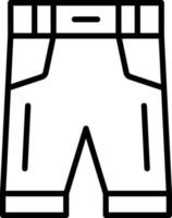 Shorts Icon Style vector