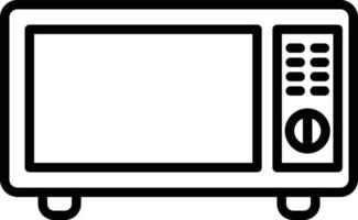 Microwave Icon Style vector