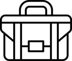 Briefcase Icon Style vector