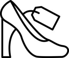 Heel Sale Icon Style vector