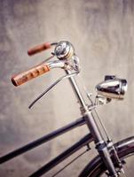 Classic vintage bicycle in Samui,Thailand. photo