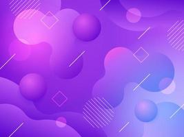 Abstract Liquid Purple Background vector