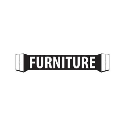 Furniture Logo With Cupboard Symbol