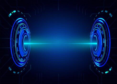 Abstract future technology vision design innovation concept background vector