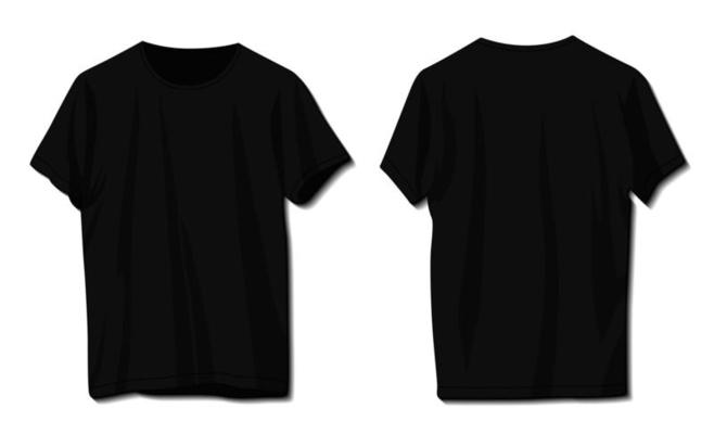 Plain Black T Shirt Vector Art, Icons, and Graphics for Free Download