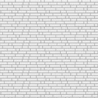 Brick white wall background texture.