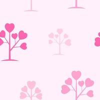 valentine theme pattern vector