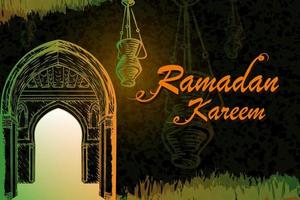 ramadan kareem theme background