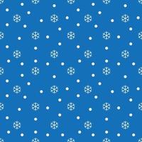 Snowflake beautiful seamless pattern design for decorating, wallpaper, wrapping paper, fabric, backdrop and etc. vector