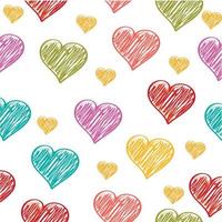 Heart Very beautiful seamless pattern design for decorating, wallpaper, wrapping paper, fabric, backdrop and etc. vector