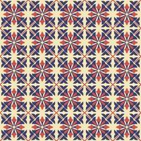 pattern design elements symmetrical petals sketch retro design vector