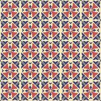 pattern design elements symmetrical petals sketch retro design vector