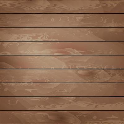 Torn paper on old wooden background vector.