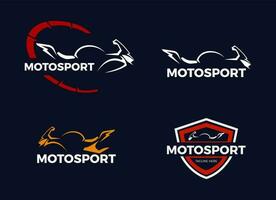 Motorcycle Logo Design Template. vector