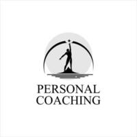 vida coaching logo entrenamiento vector personalidad crecimiento