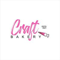 Craft Bakery Logo Ideas Design Vector