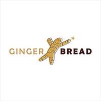 pastry and bakery gingerbread design vector