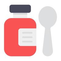 Liquid syrup icon in modern editable style vector