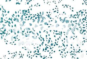 Light BLUE vector background with abstract forms.